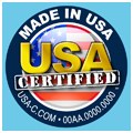 Made in USA Certified™ provides an independent, trusted and recognizable certification that assures products are made in the United States of America.