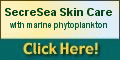 SecreSea Skin Care with marine phytoplankton