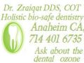 Dr. Ayman Zraiqat, Holistic bio-safe dentistry