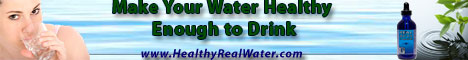Make your water healthy enough to drink