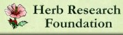 Herb Research Foundation to foster improved world health and well being through the informed use of herbs