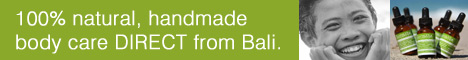 organic products made by hand from the finest raw materials known to the botanical world