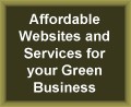 Affordable Websites and Services for your Green Business