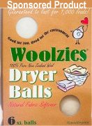 Woolzies Dryer Balls, Natural Laundry Softener Woolzies Dryer Balls, Natural Laundry Softener
