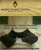 Sustainable, Organic, Reusable and Natural Home Goods