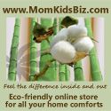 Eco-Friendly store with organic bamboo, hemp and cotton products for mom, baby, family and more