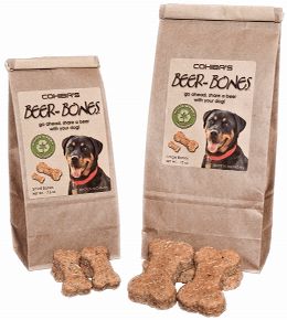 Beer-Bones anyone? Natural treats that dogs will do flips for!