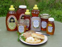 Local Honey, Beeswax Candles, Honeystix, Gift Baskets 