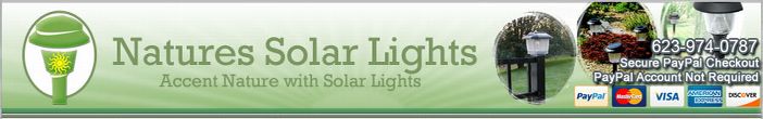 Natures Solar Lights | Solar Garden and Landscape Lighting