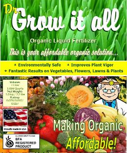 Organic Liquid Fertilizer - making organic affordable! Green wholesale, distributors wanted.