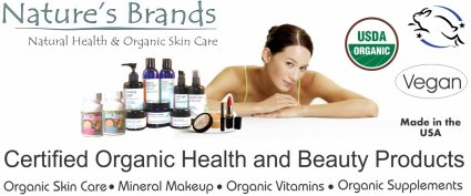 Certified Organic Health and Beauty Products